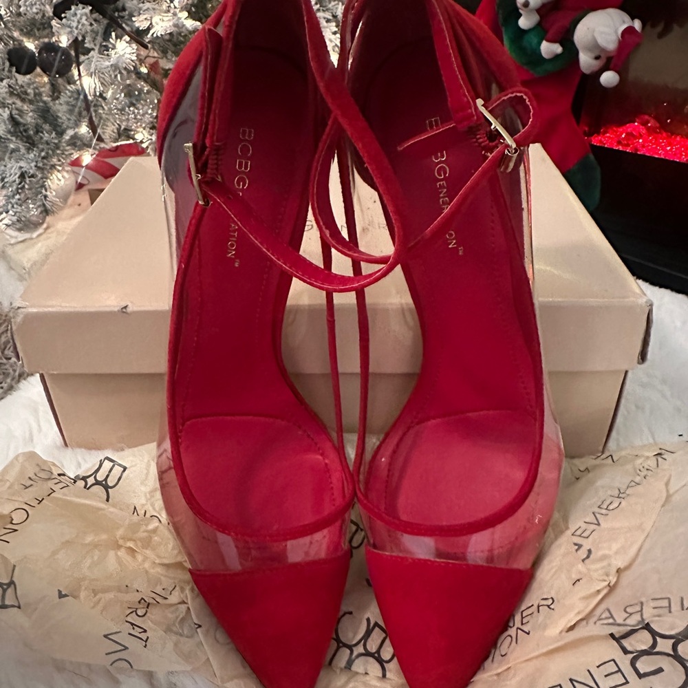 BCBGeneration Red Women's Heels